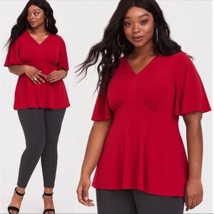 Torrid Babydoll Blouse